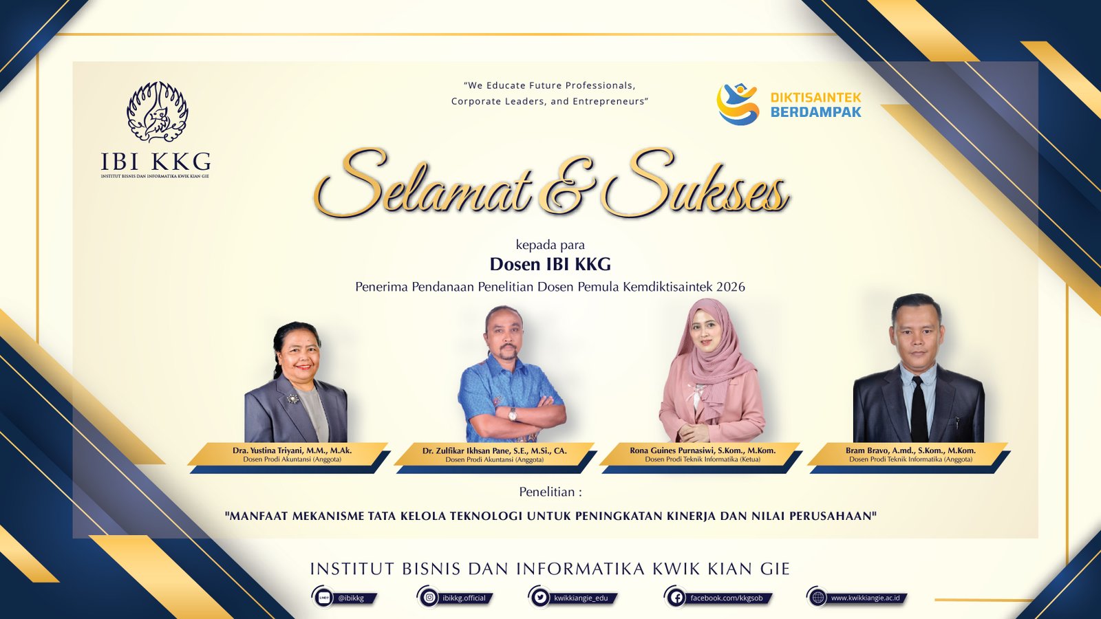 Seminar dan penguatan budaya riset dosen